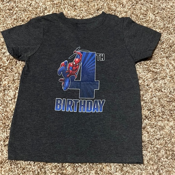 Spiderman 4th Birthday Boy Png / Spiderman Birthday Png - México